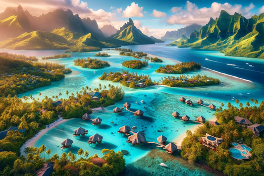 A beleza da Polinésia Francesa