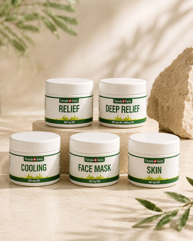 Comprar CBD skincare da Suíça