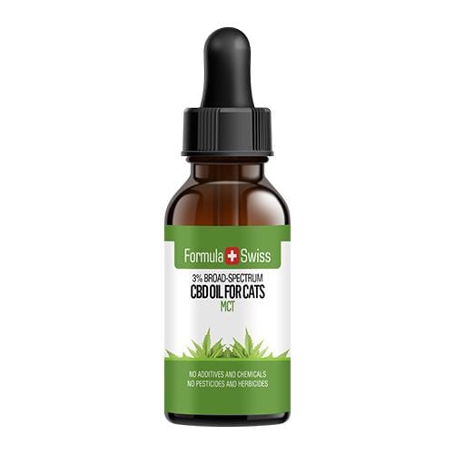 Gatos CBD Óleo em Óleo MCT