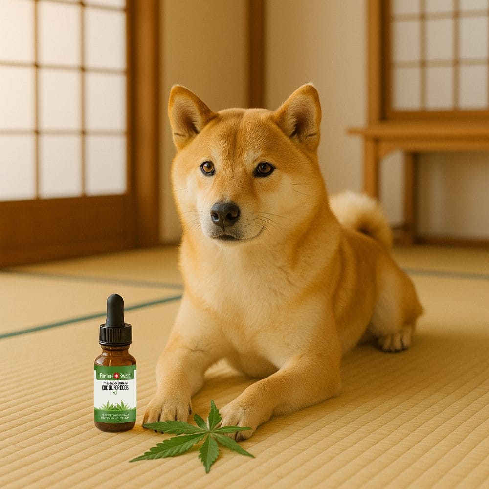 Óleo CBD para cães MCT óleo