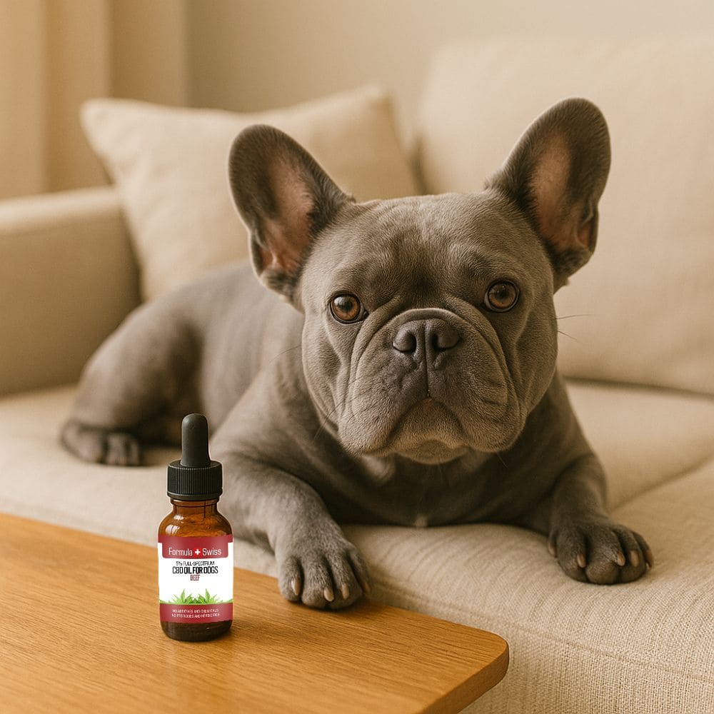 Óleo CBD para cães carne bovina