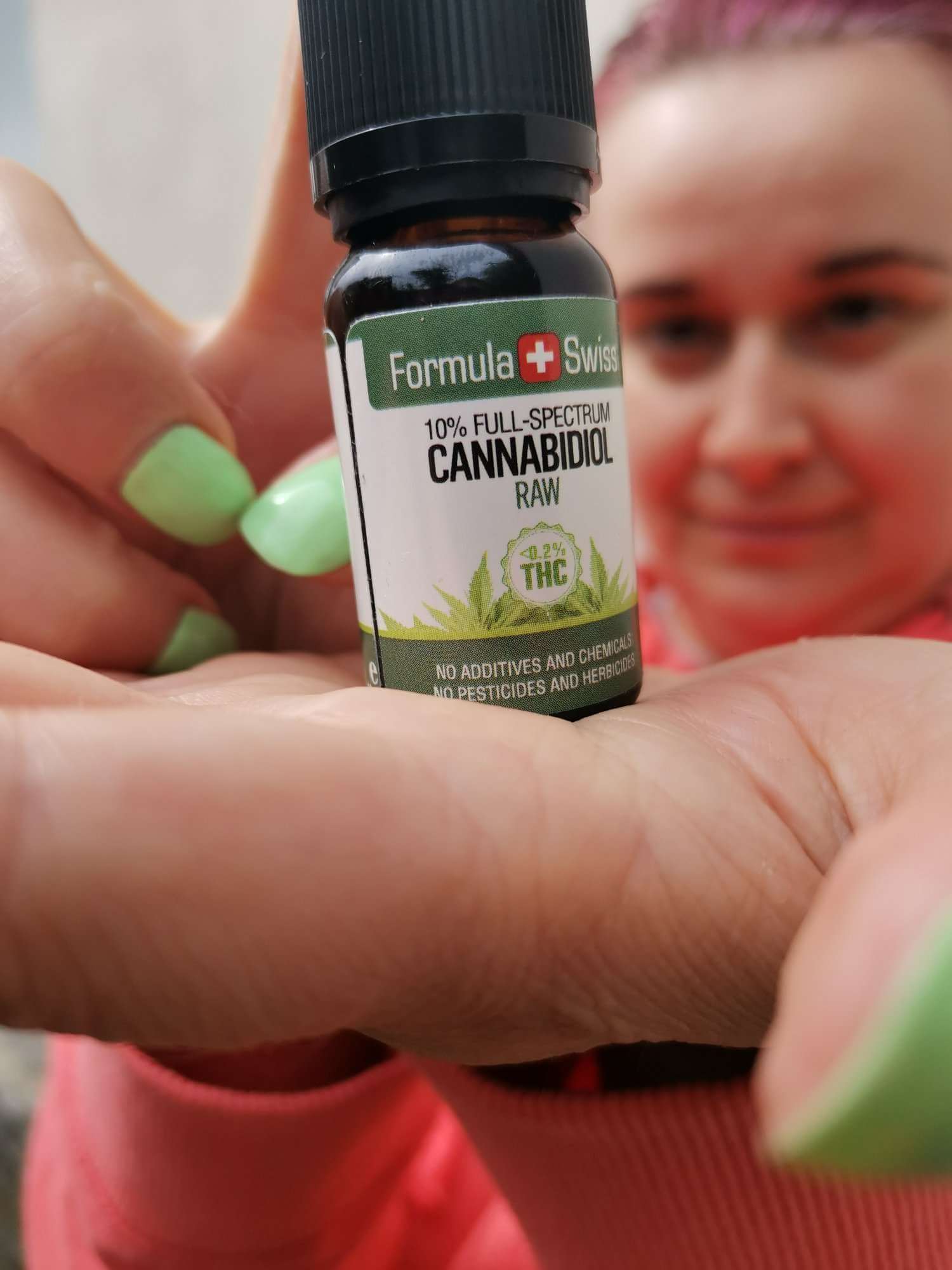 Fórmula Swiss Organic RAW CBD óleo