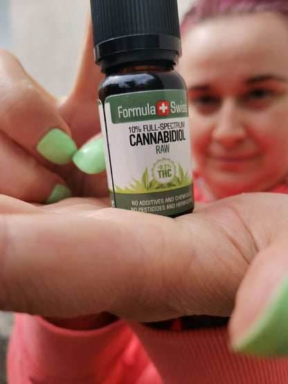 Fórmula Swiss Organic RAW CBD óleo