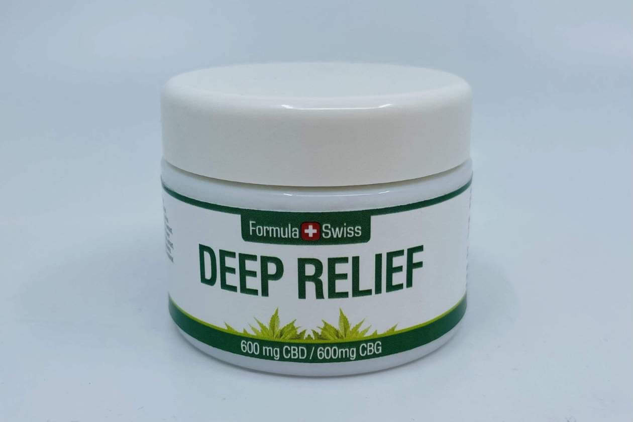 Fórmula Suíça AG CBD creme e bálsamos