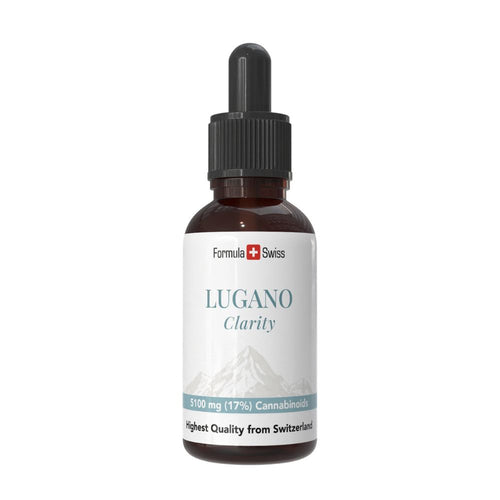 Lugano Clarity – Óleo de CBD 17% sem THC