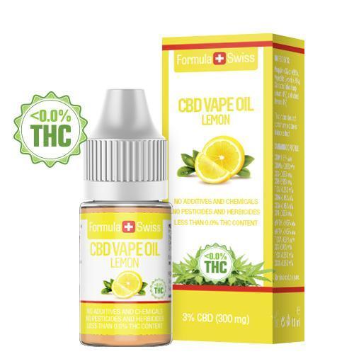 Fórmula Suíça AG CBD vape 3% (300 mg)