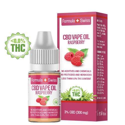 Fórmula Suíça AG CBD vape 3% (300 mg)