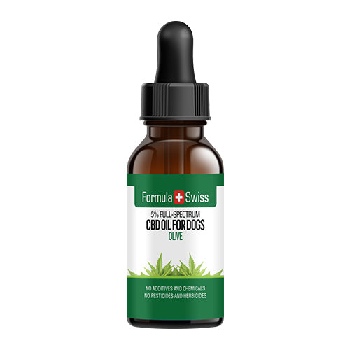 Óleo de CBD em Azeite para cães (5%)